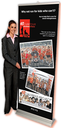 24 Hour Retractable Banner - Many Size and types available