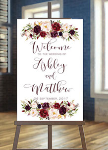 24 Hour Display Sign - Mounted Sign Board for Indoor and Outdoor Display Signs (Mounted Board)