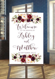 24 Hour Display Sign - Mounted Sign Board for Indoor and Outdoor Display Signs (Mounted Board)
