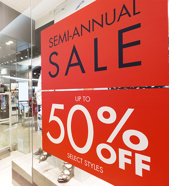 The Cheapest Vibrant Color Retail Window Poster - only from 24 hour copies .com (24hourcopies.com)